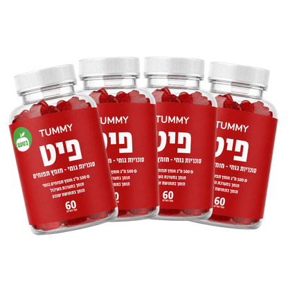 פיט - גומי לתחושת שובע ושריפת שומן