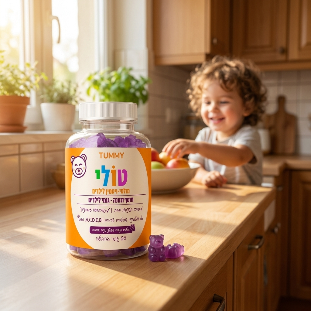 טולי - גומי מולטיויטמין לילדים